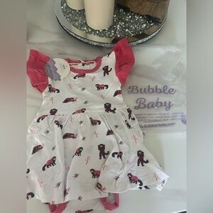 Bubble baby flutter dress
